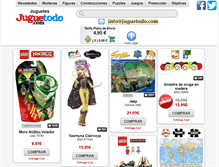 Tablet Screenshot of juguetodo.com